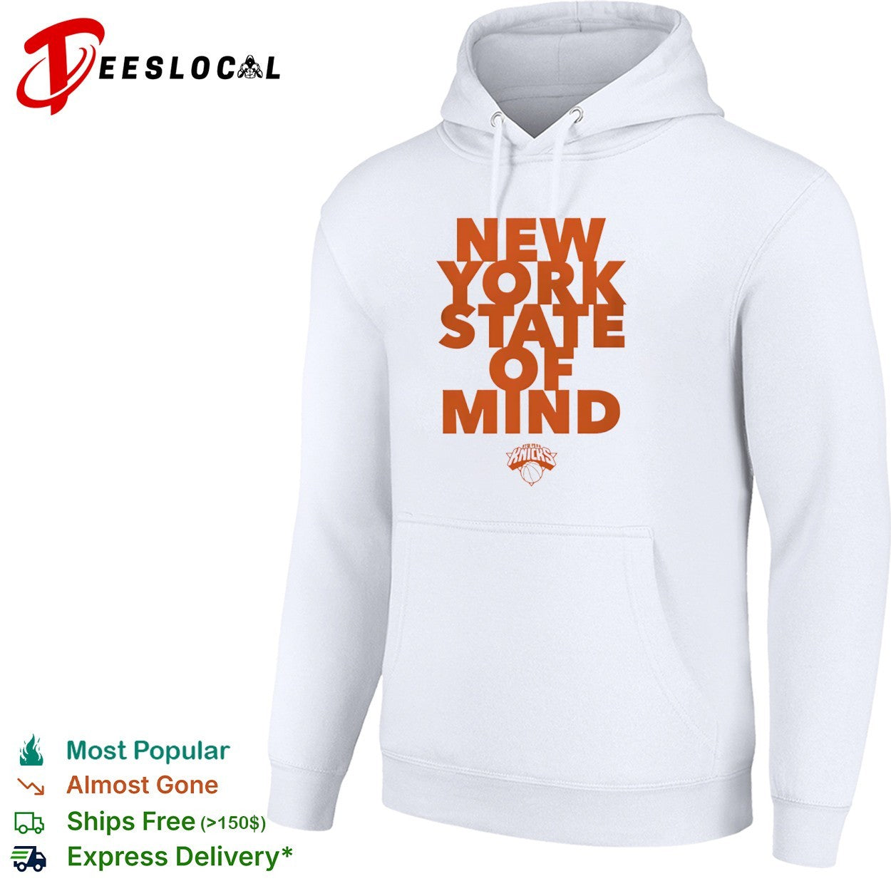 New York Knicks New York State of Mind basketball shirt