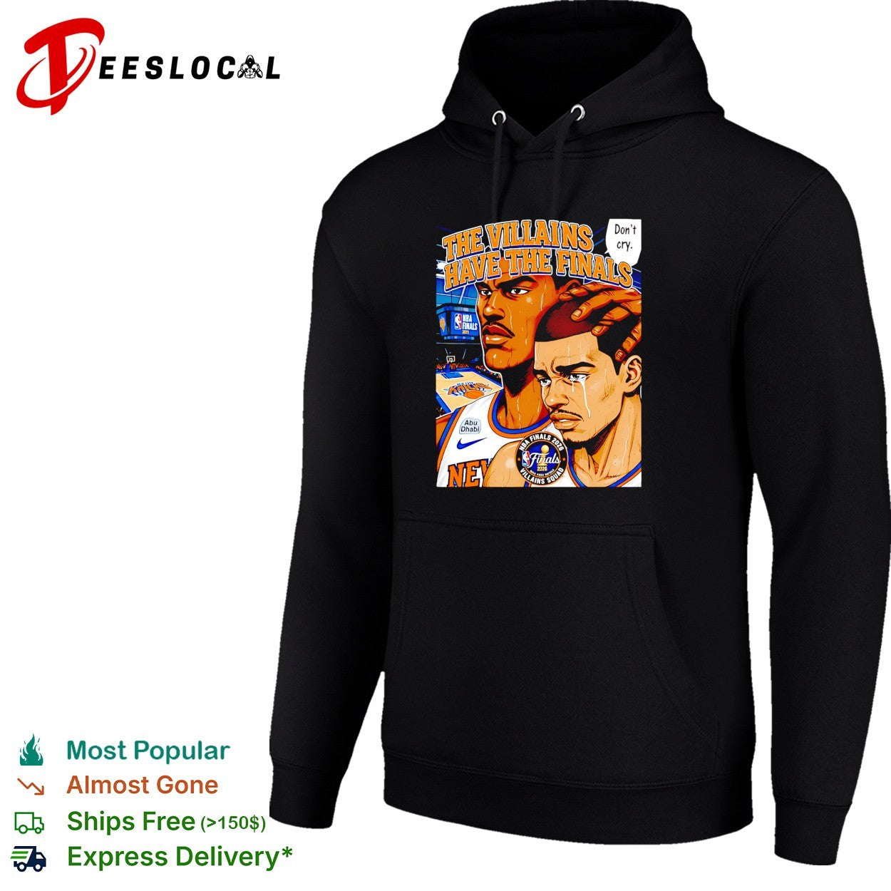 New York Knicks The Villains Have The Finals Don’t Cry Anime Finals 2026 shirt