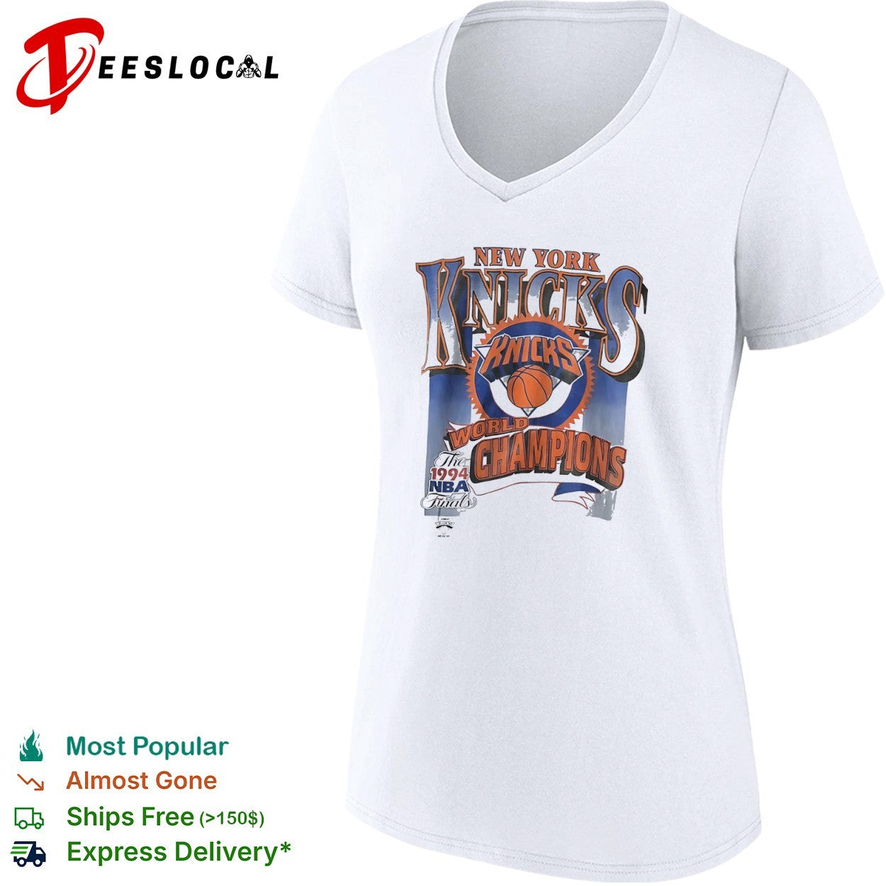 New York Knicks World Champions The 1994 NBA Finals basketball shirt