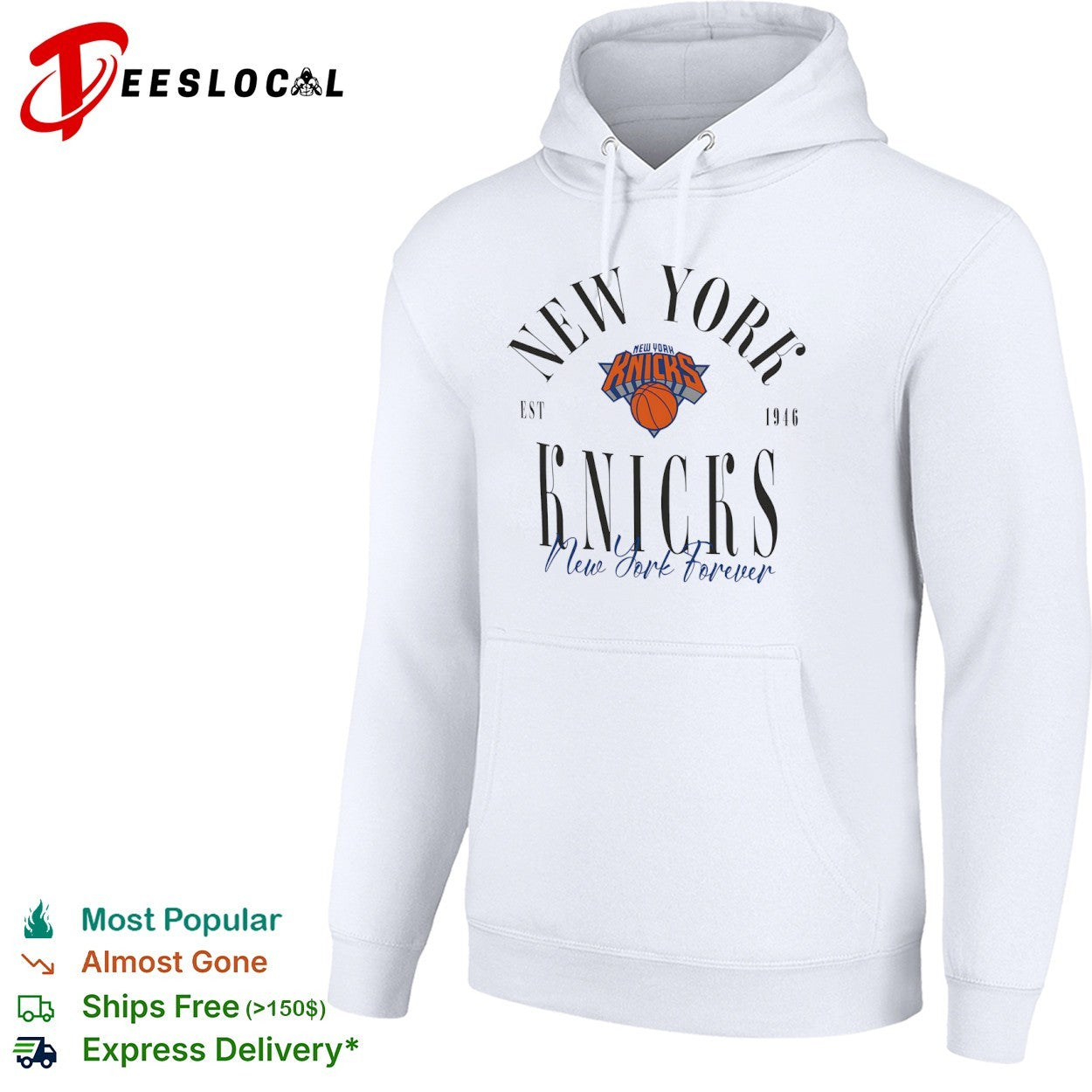 New York Knicks est 1946 New York Forever basketball shirt