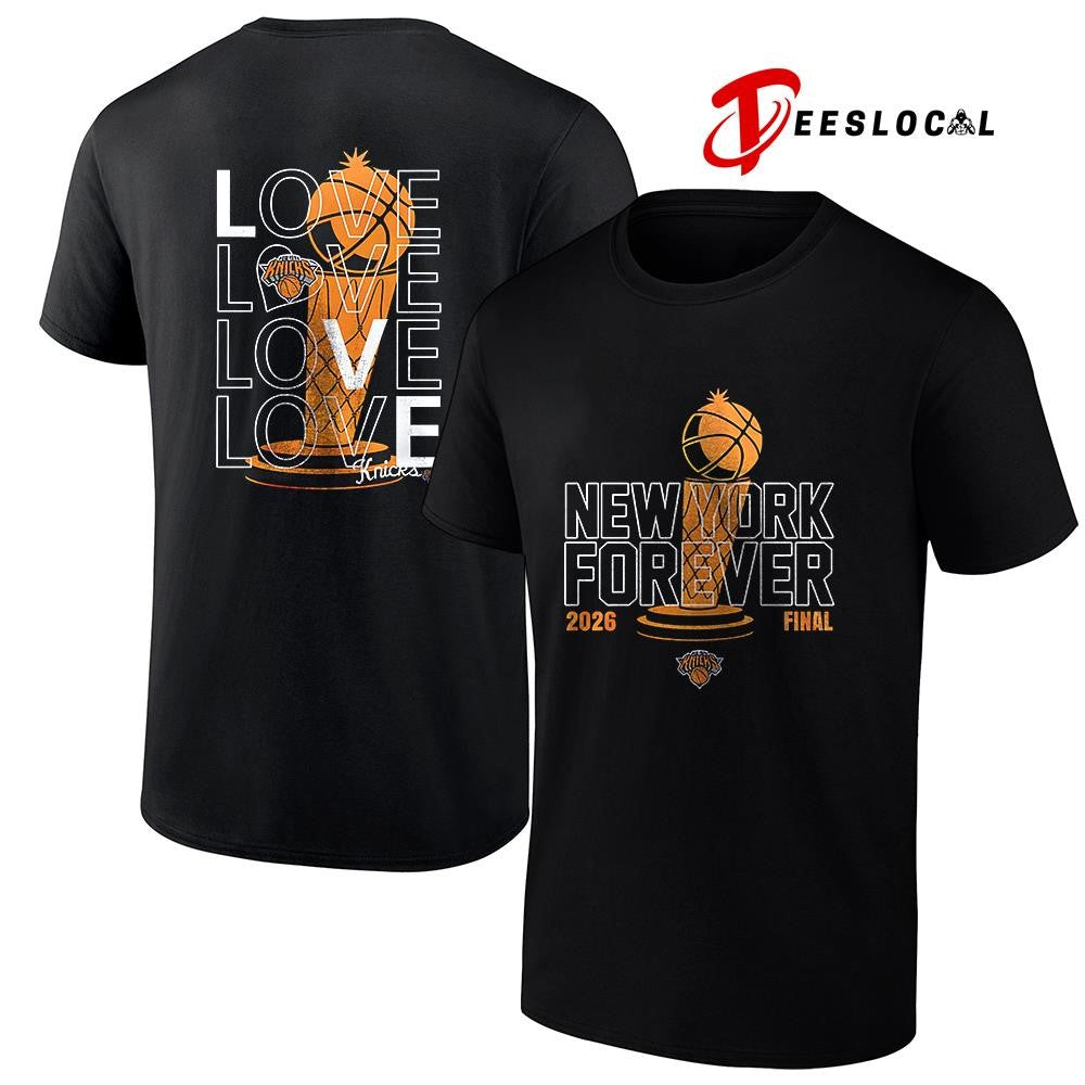 New York Knicks forever love repeat trophy shirt