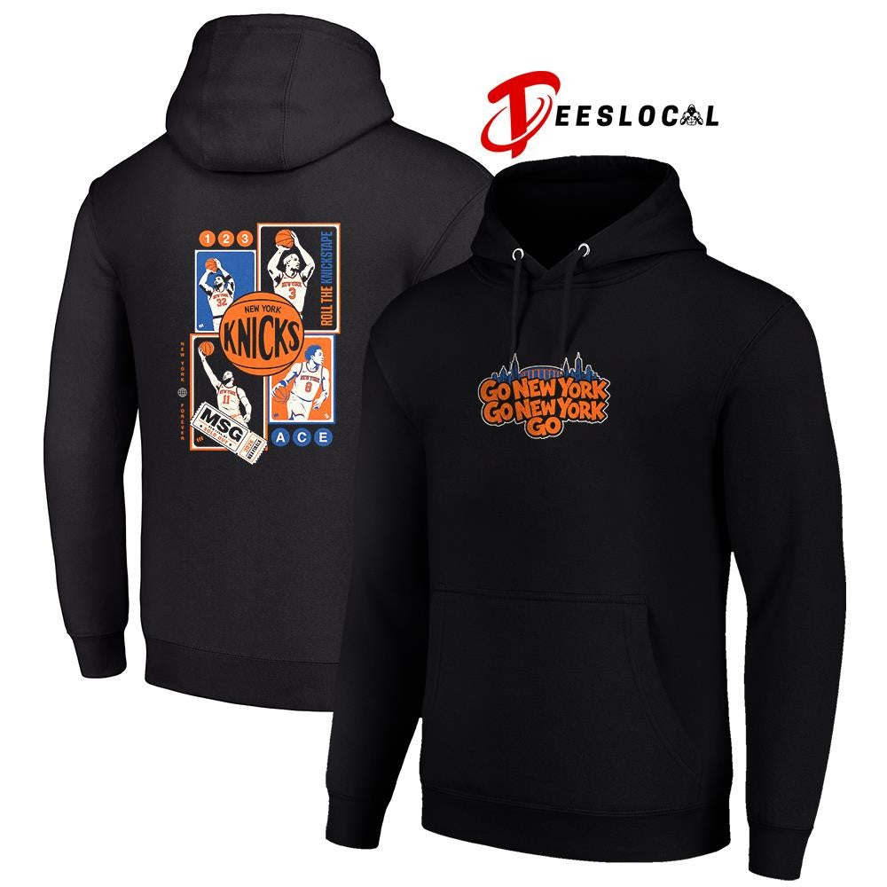 New York Knicks go New York roll the Knickstape graphic shirt