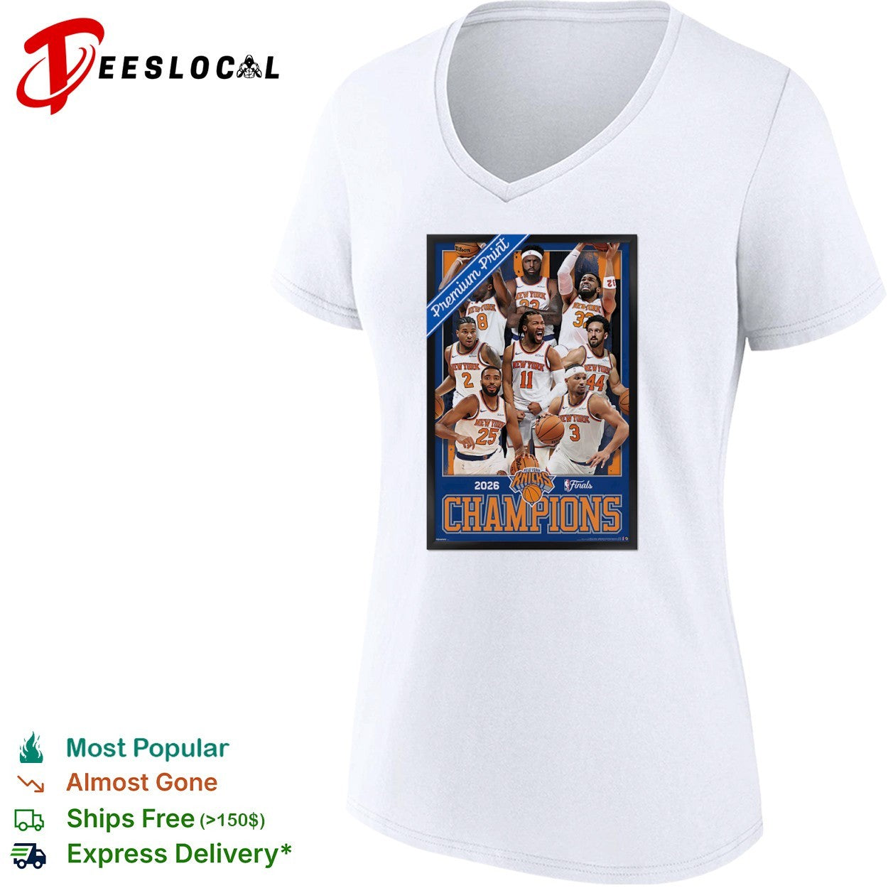 New York Knicks legends 2026 Champions Finals shirt