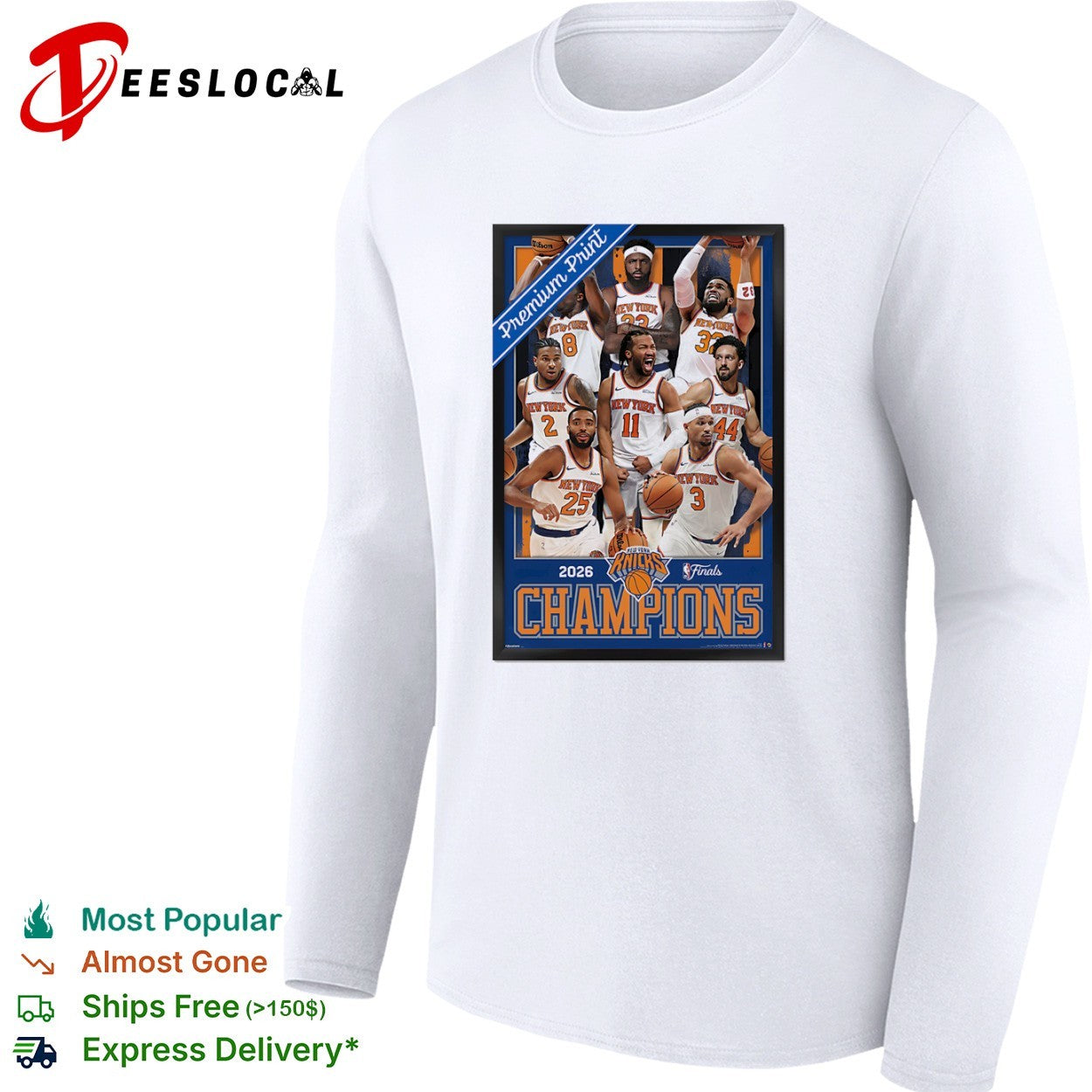 New York Knicks legends 2026 Champions Finals shirt