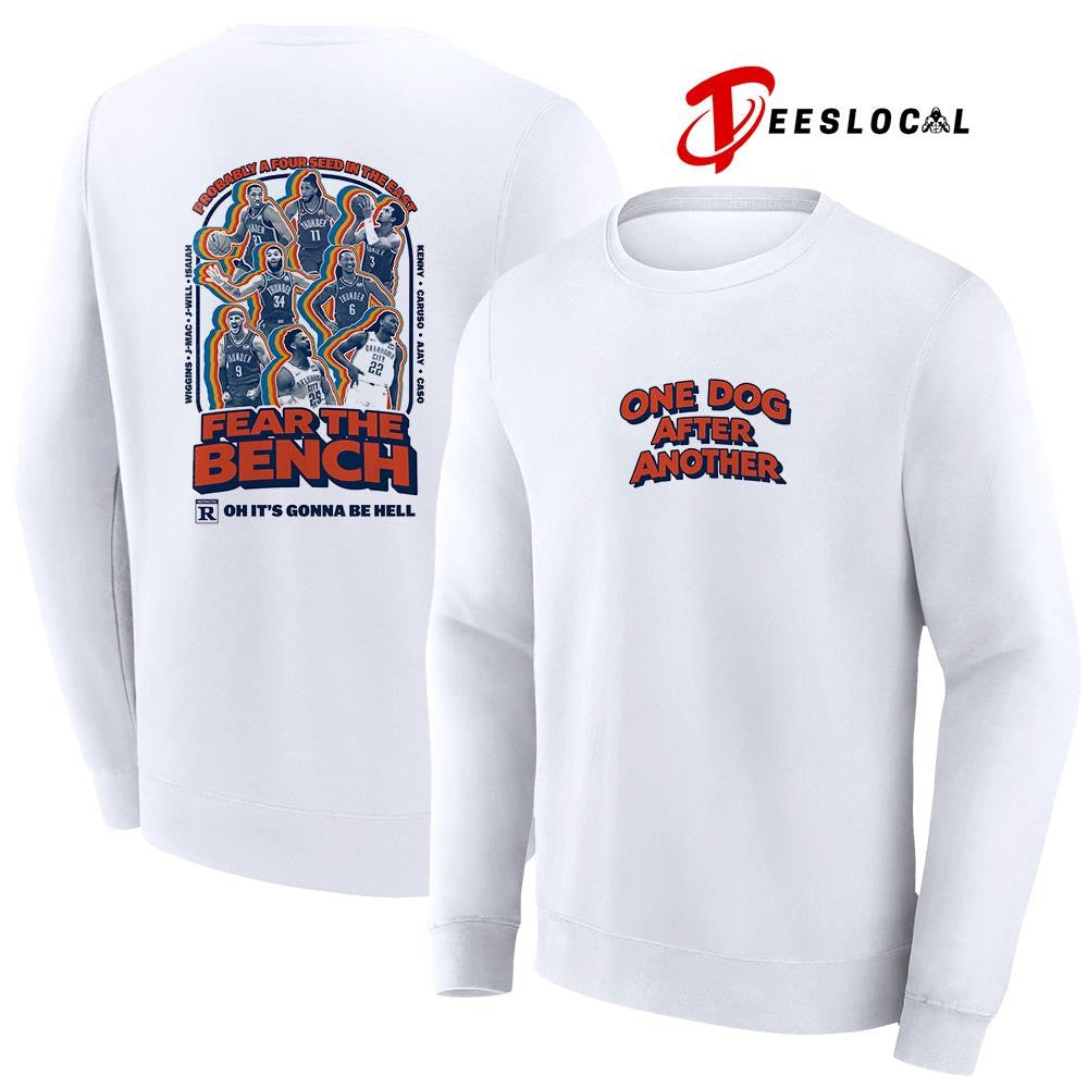 New York Knicks one dog after another probably a four seed in the East fear the bench graphic shirt