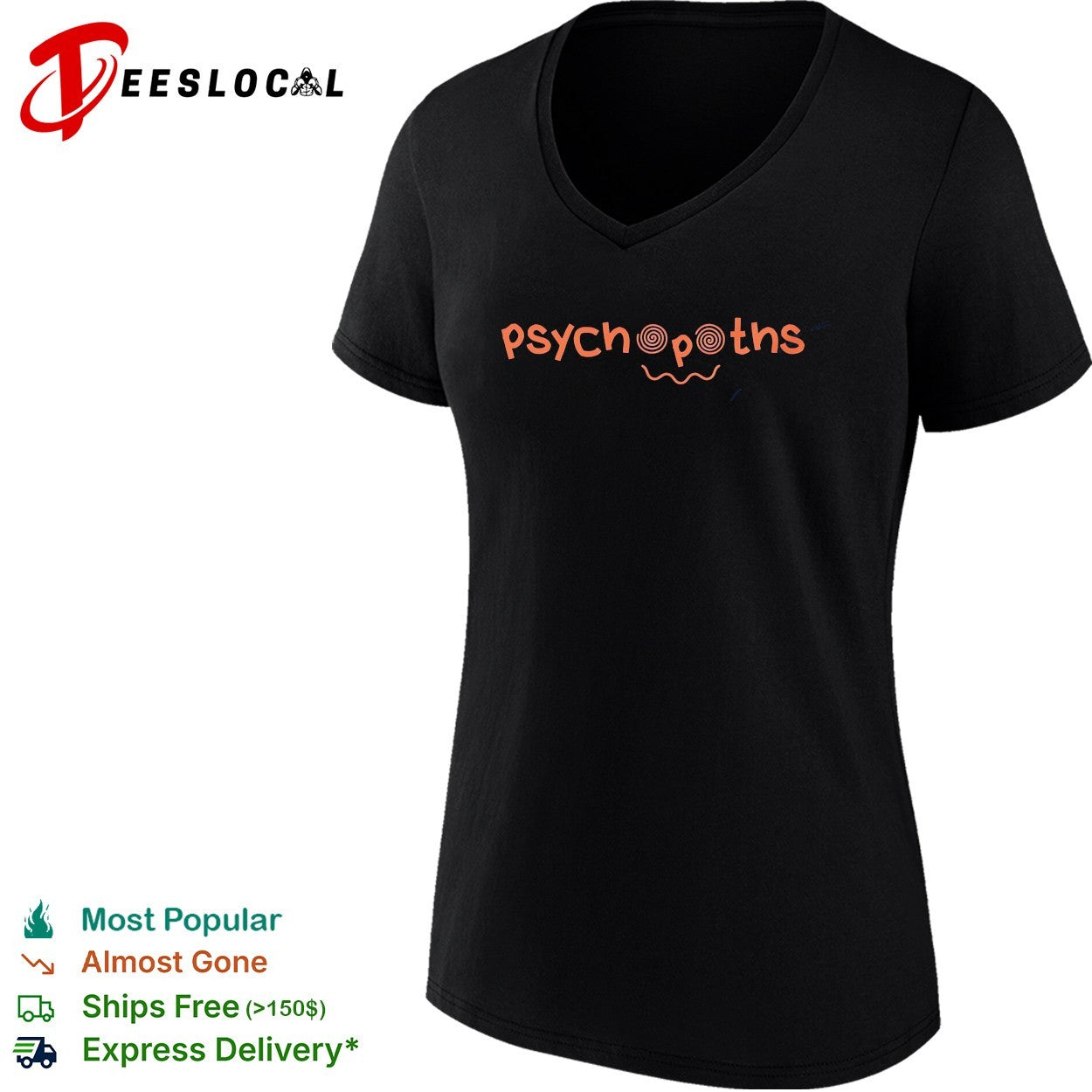 New York Knicks psychopaths with spiral letters and a wavy smile shirt