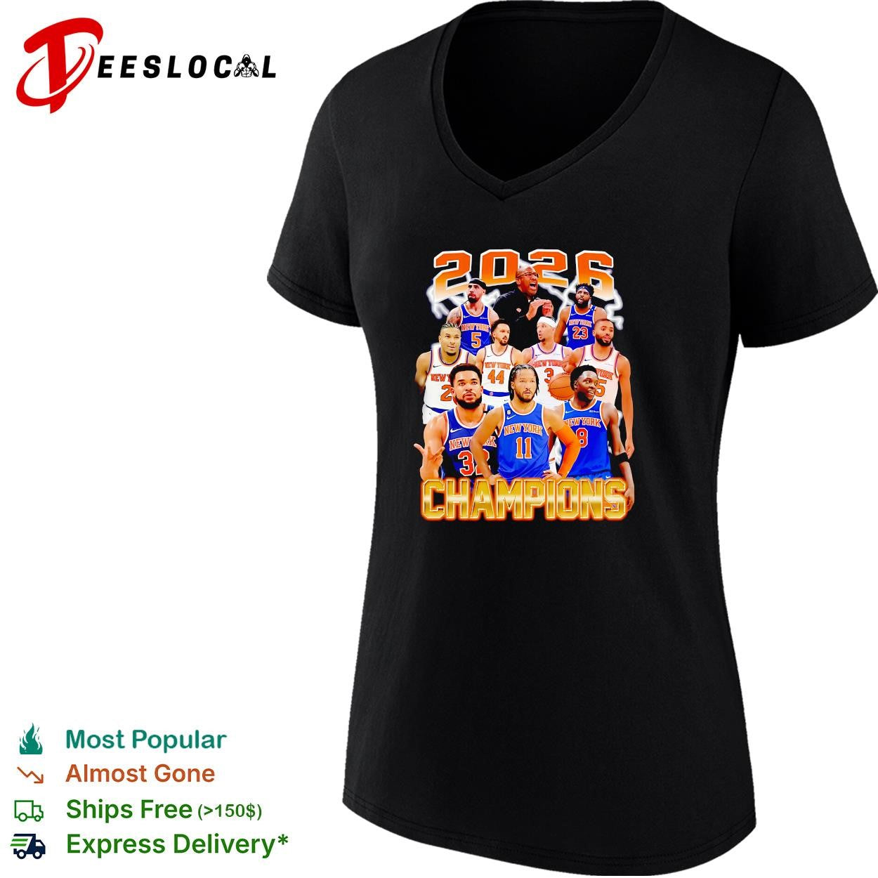 New York Knicks team 2026 champions New York basketball team photo collage poster shirt