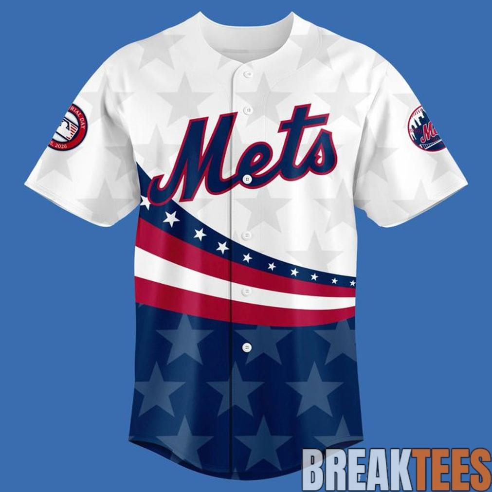 New York Mets 2026 Memorial Day Jersey