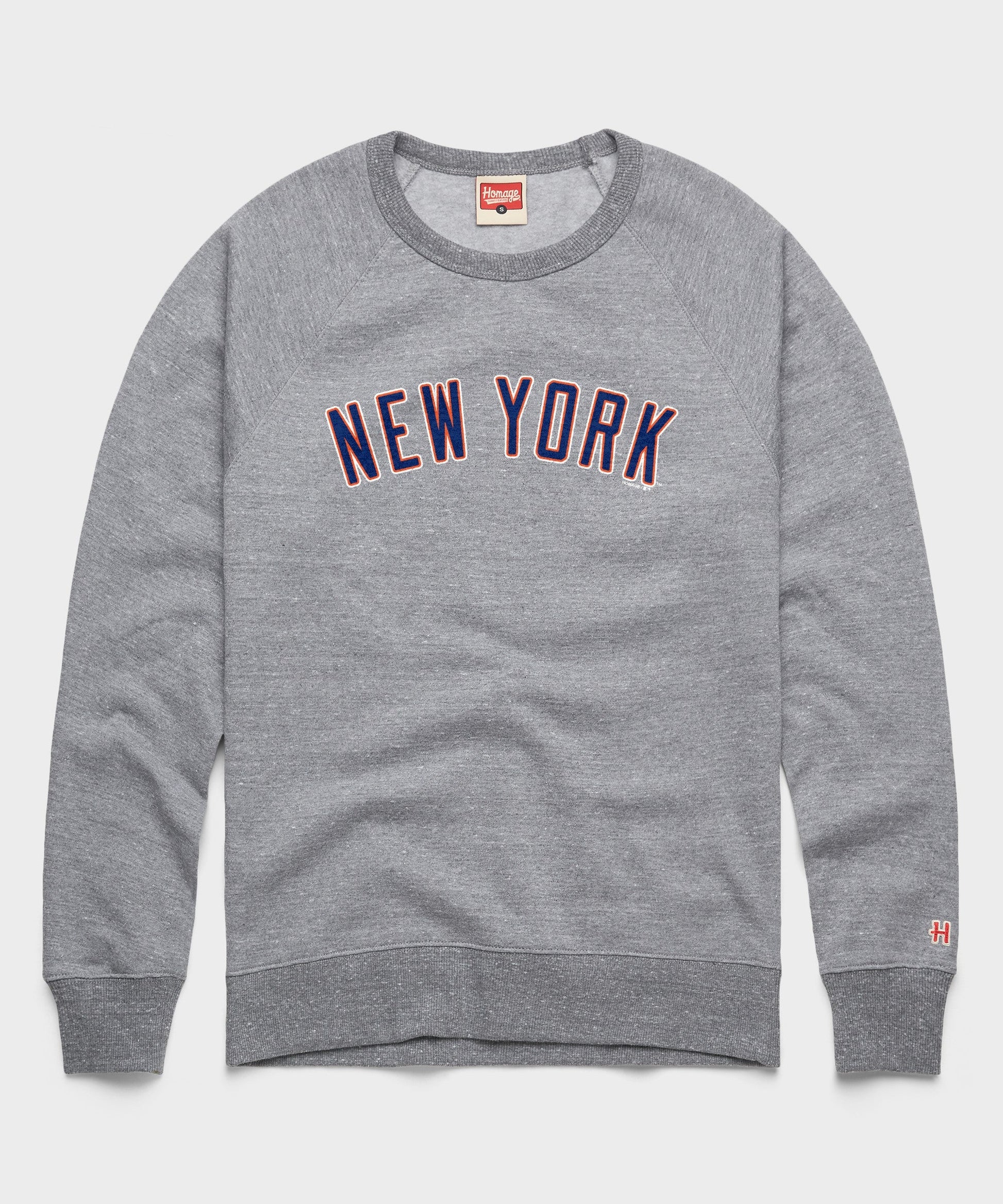 New York Mets Jersey Logo '88 Crewneck
