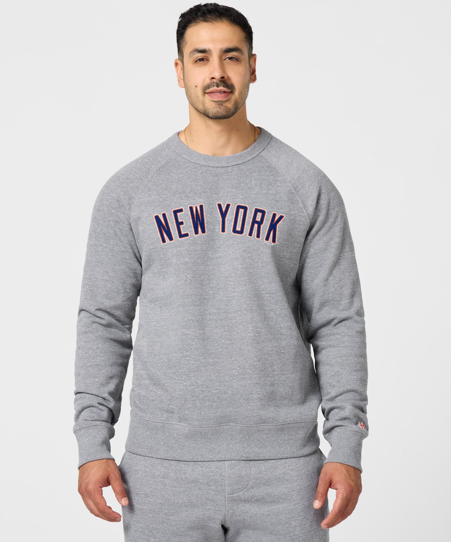 New York Mets Jersey Logo '88 Crewneck