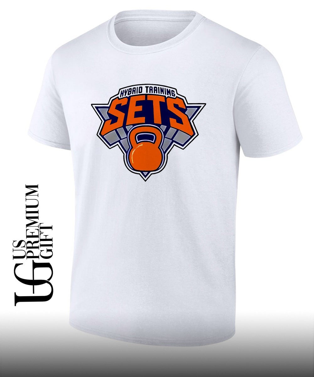 New York Mets NBA Hybrid Training Sets logo parody shirt