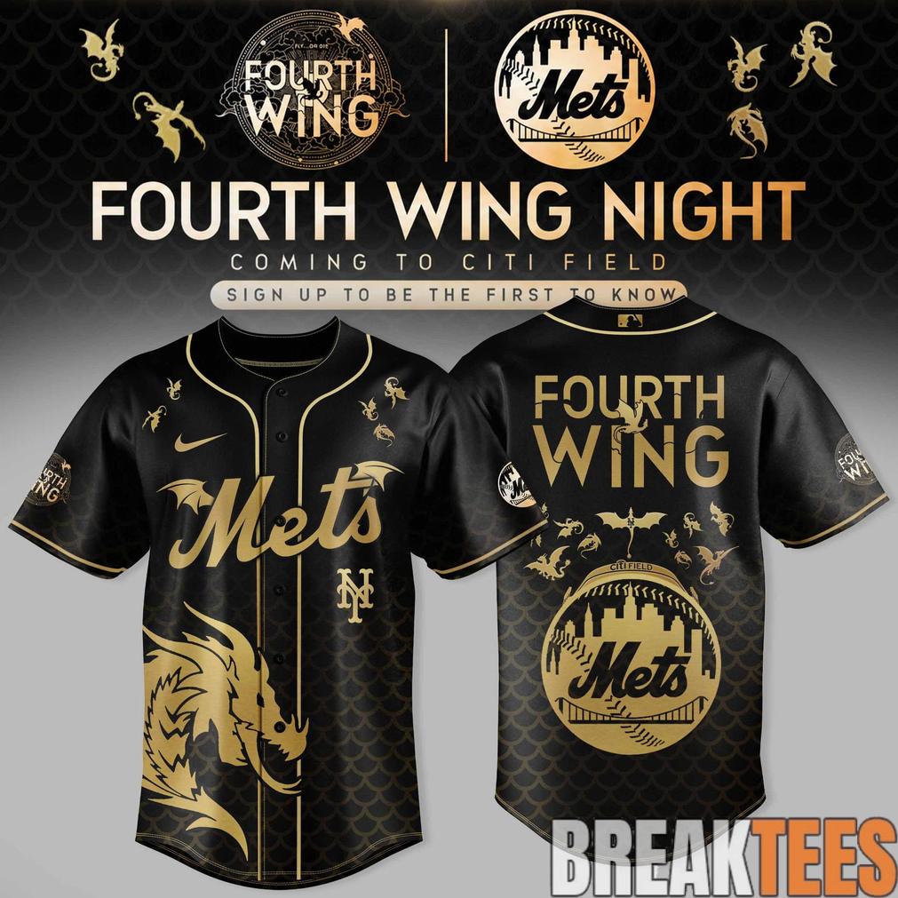 New York Mets x Fourth Wing Night 2026 Edition Jersey