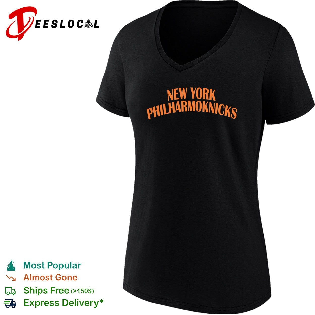 New York Philharmoknicks style New York Knicks NBA Basketball Shirt