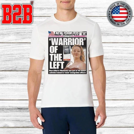 New York Post Cover Warrior Of The Left Minnesota Ice Shirt