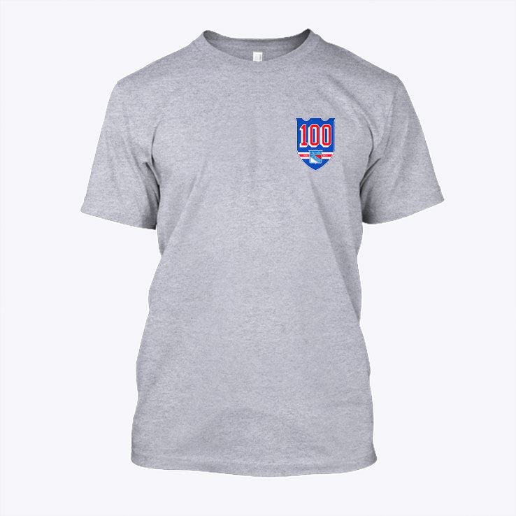 New York Rangers 100th Season Centennial T Shirt