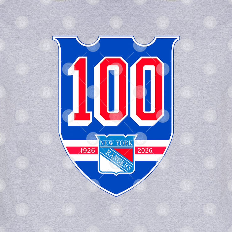 New York Rangers 100th Season Centennial T Shirt