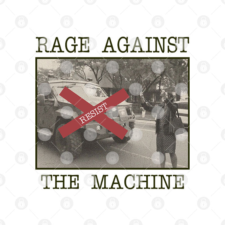 New York Woman Resist Rage Against The Machine T Shirt