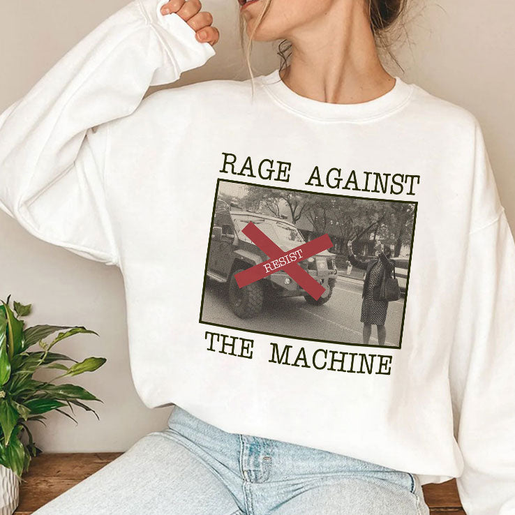New York Woman Resist Rage Against The Machine T Shirt
