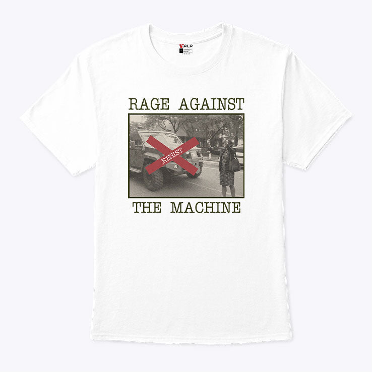 New York Woman Resist Rage Against The Machine T Shirt