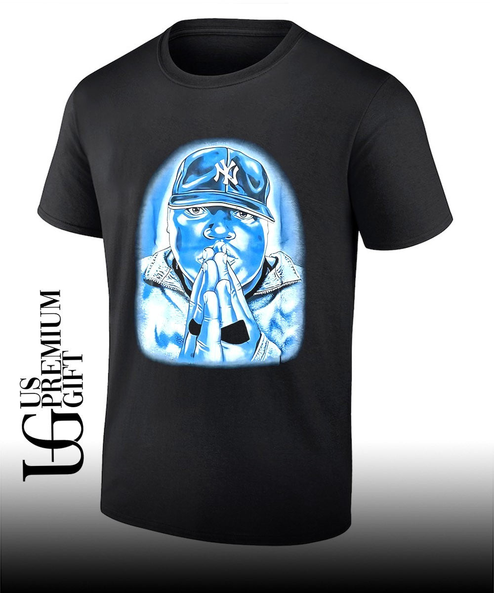 New York Yankees Rapper B.I.G clasping hands in prayer shirt
