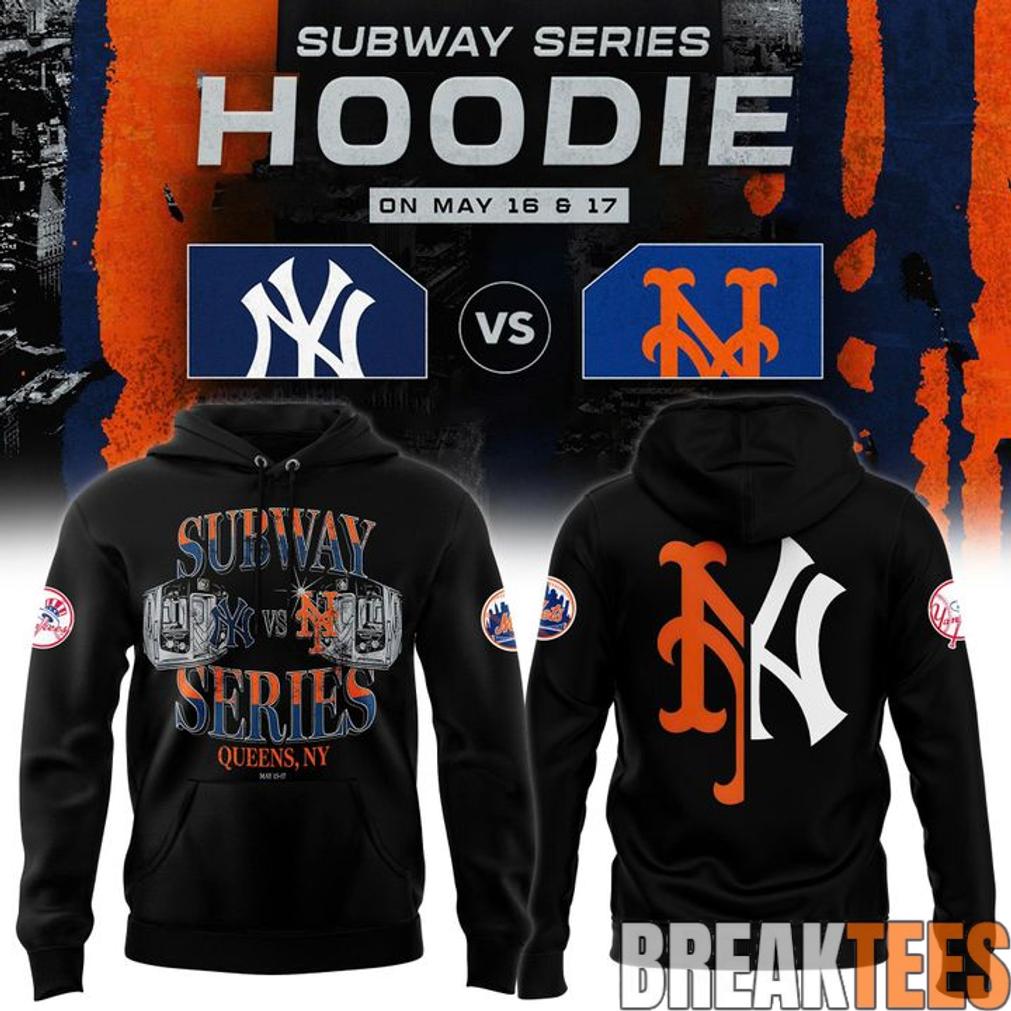 New York Yankees x Mets Subway Series 2026 Hoodie
