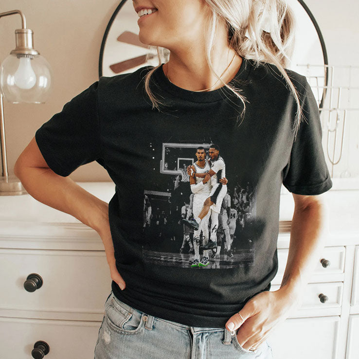 Next Gen Spurs Victor Wembanyama x Stephon Castle Shirt