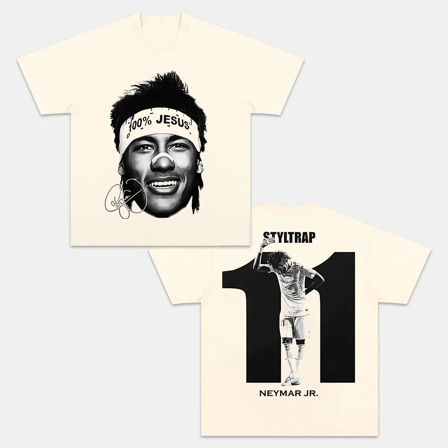 NEYMAR PRIME TEE Style002 - clothing by TeeHivey.com (Image 2)