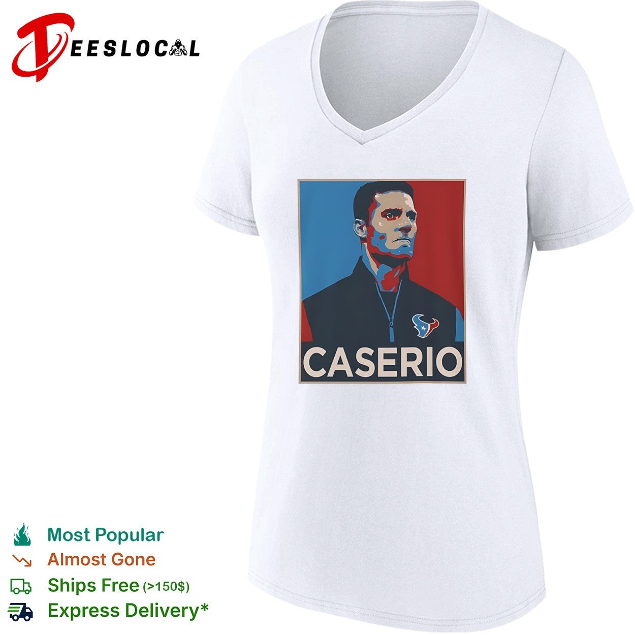 Nick Caserio Houston Texans NFL hope poster style shirt