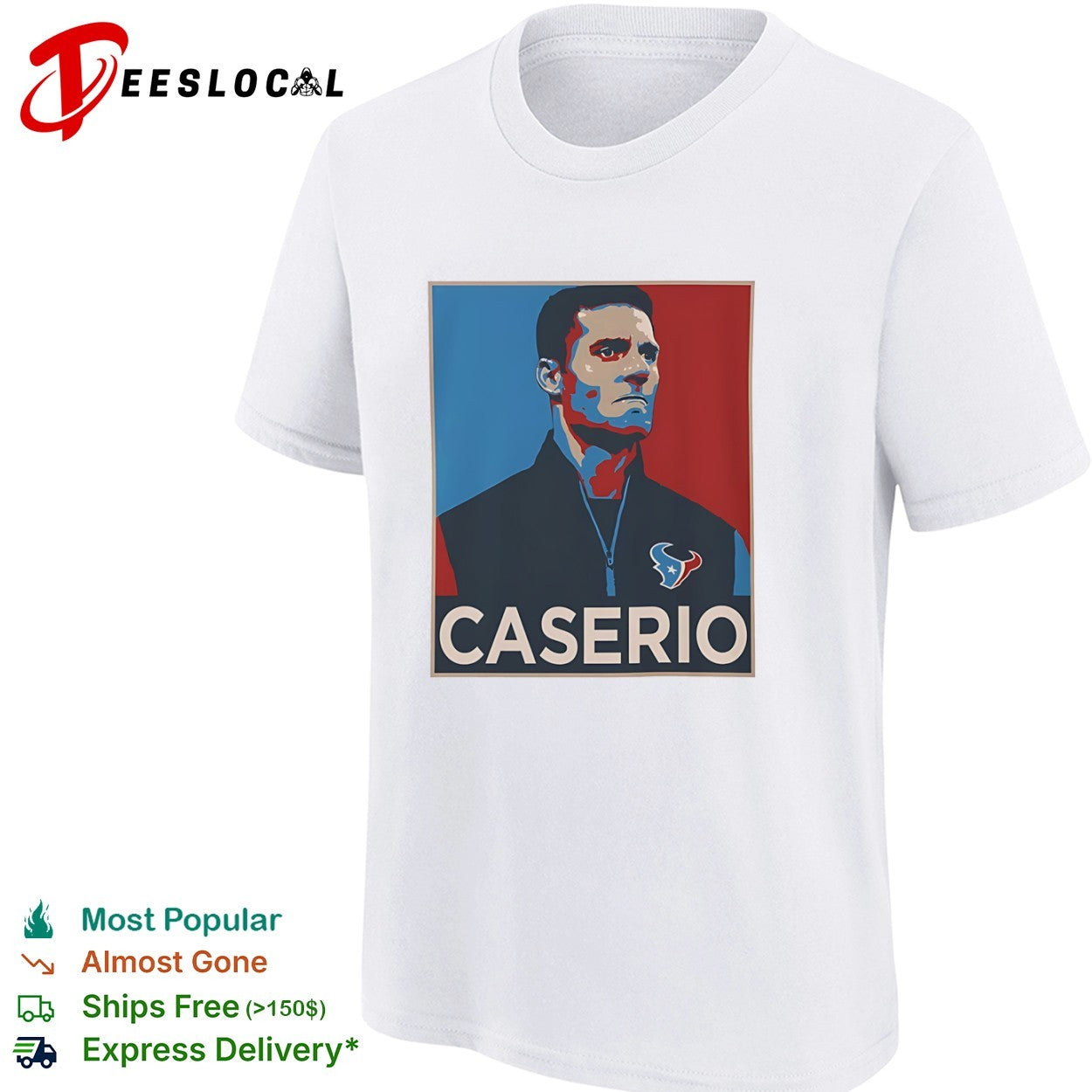 Nick Caserio Houston Texans NFL hope poster style shirt