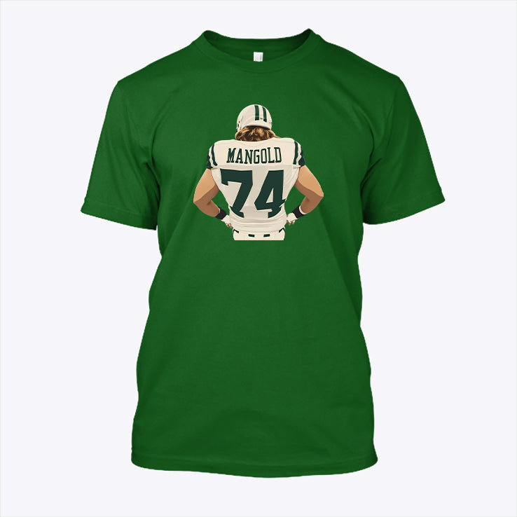 Nick Mangold 74 Tribute T Shirt