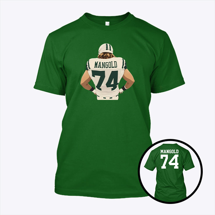 Nick Mangold 74 Tribute T Shirt
