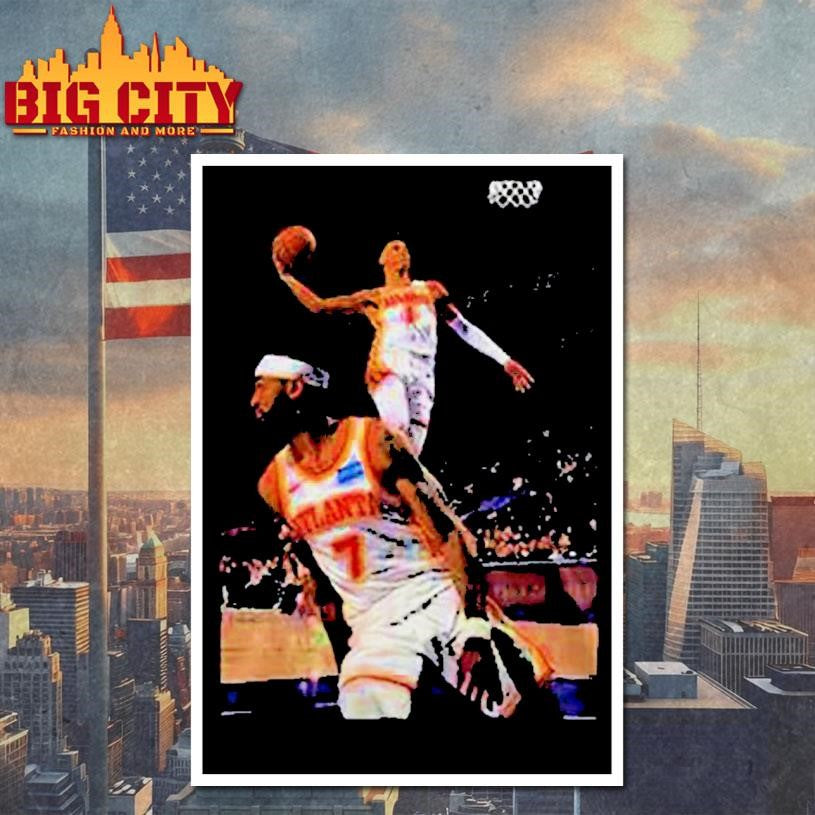 Nickeil Alexander-Walker x Jalen Johnson Slam Atlanta Hawks Shirt