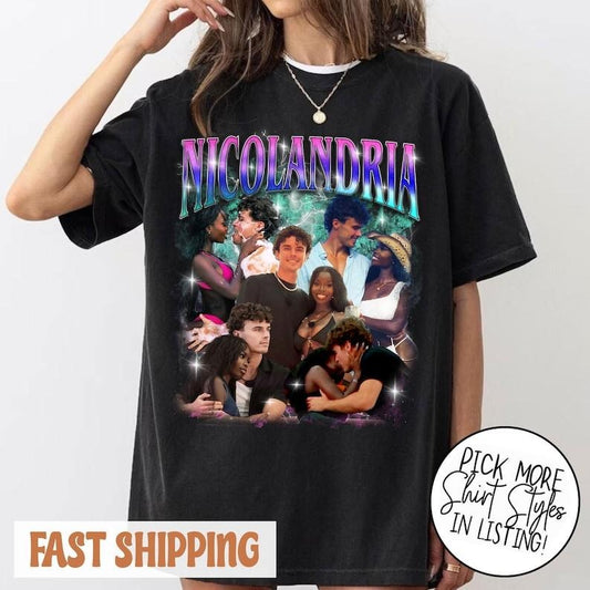Nicolandria Shirt, Nicolandria Bootleg Shirt, Nic Olandria Rap Shirt, Nic Olandria Vintage Shirt, Nicolandria Tshirt Tee