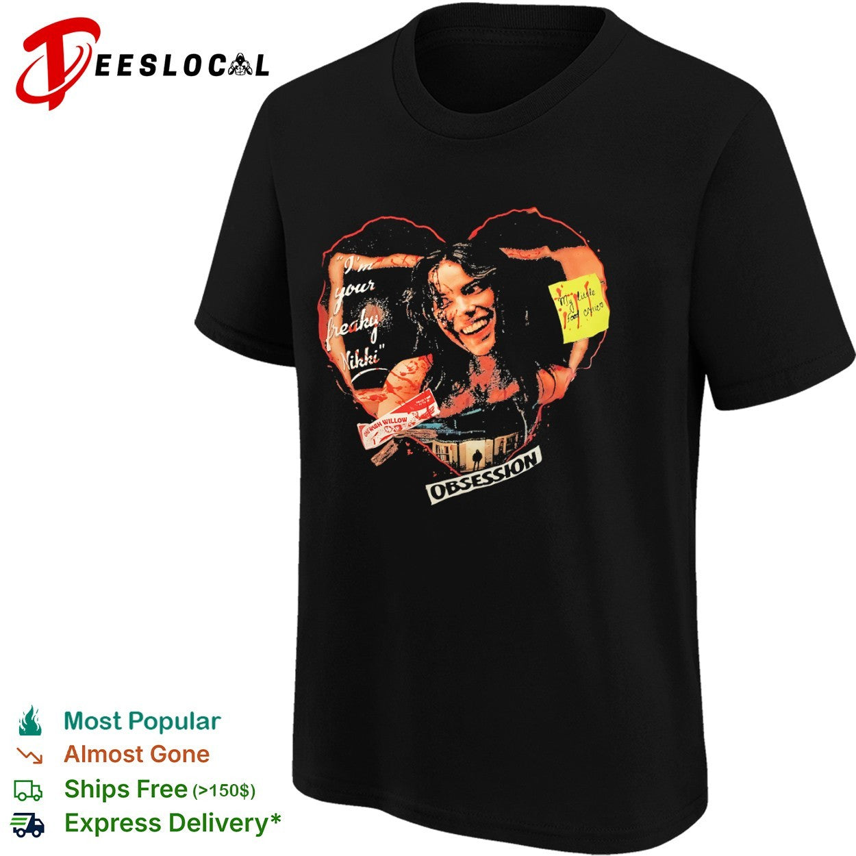 Nikki Obsession I am your freaky Nikki my little food critic One Wash Willow shirt