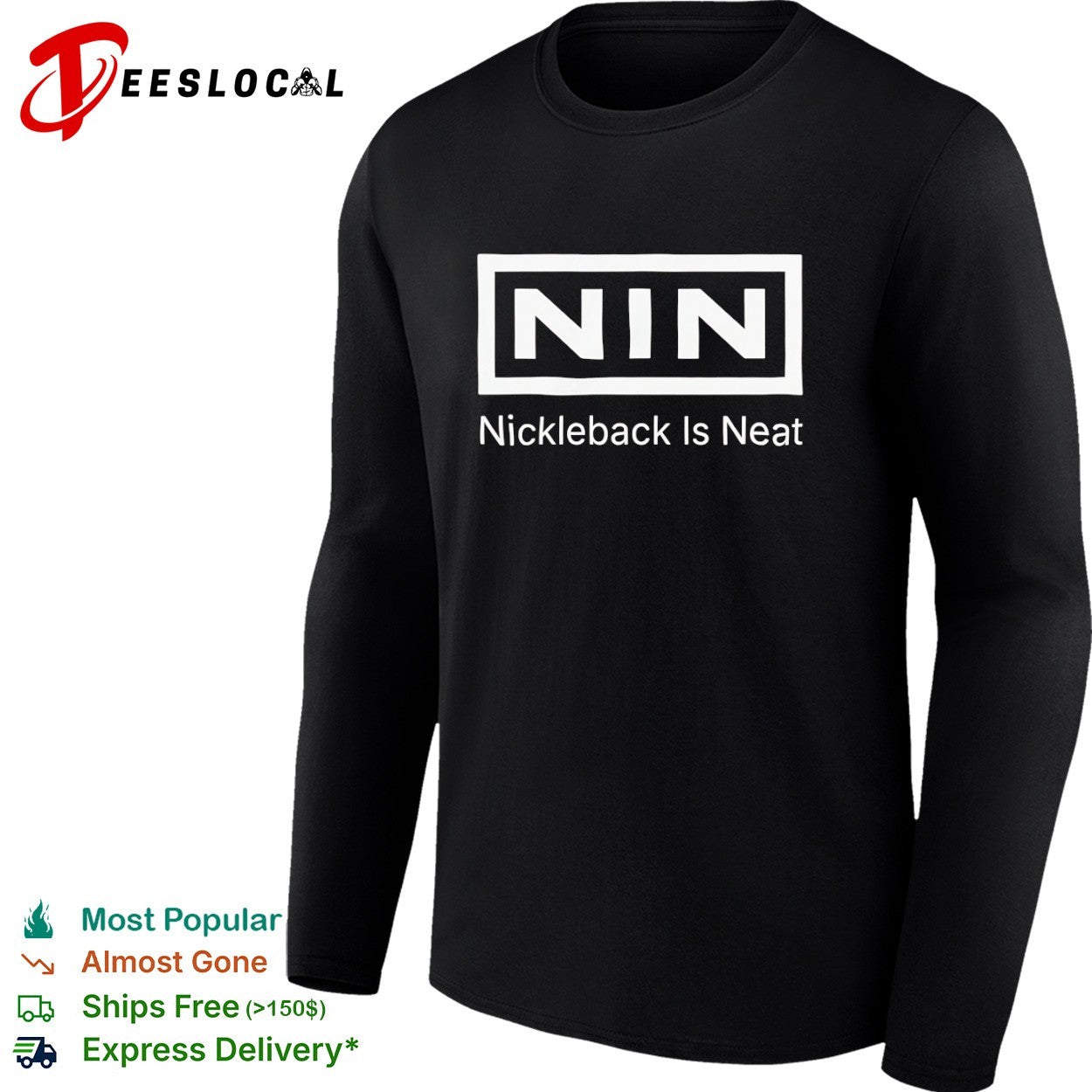 Nine Inch Nails Parody Nickleback Is Neat Shirt
