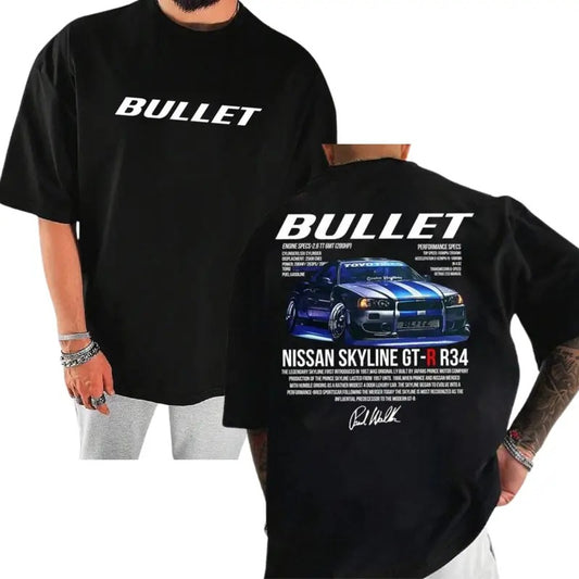 Nissan shirt, Buller car shirt, Car & Letter shirt, Crew Neck Tee, Fitted Streetwear Shirt, Casual Comfort T-Shirt, Fashion Tops. Daily Wear Top