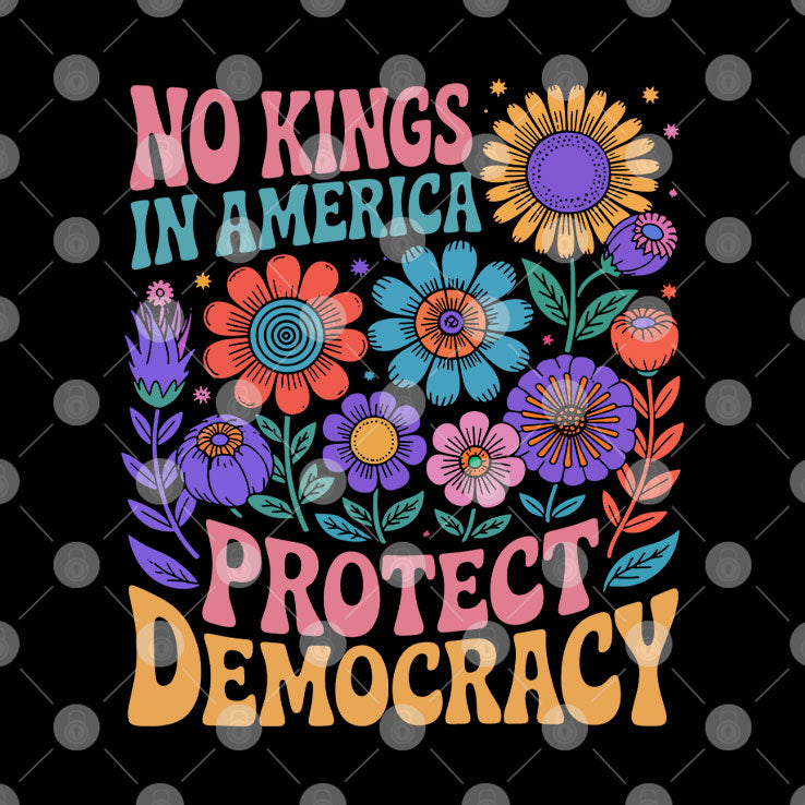 No King In American Protect Democracy T Shirt