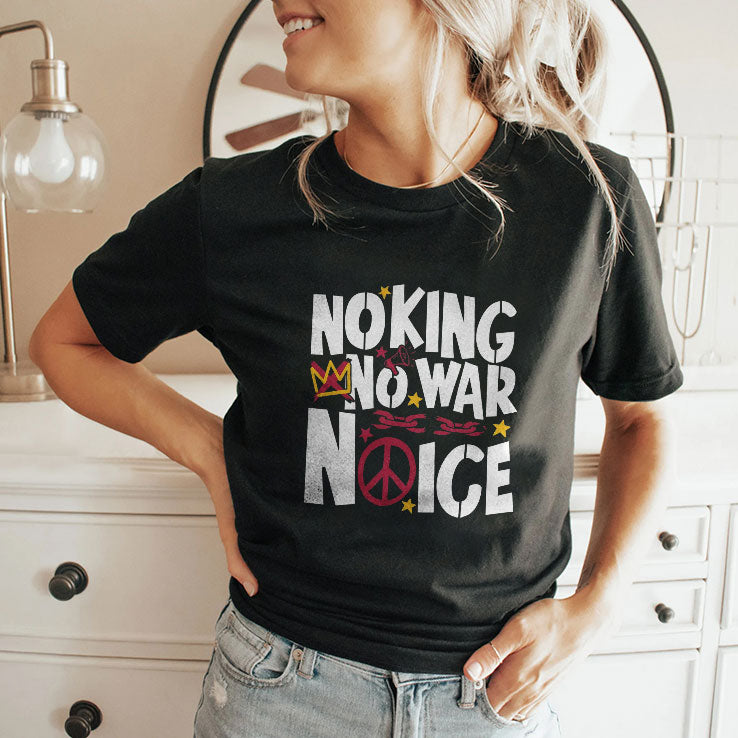 No King No War No ICE Shirt