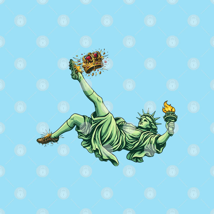 No Kings Statue Of Liberty T Shirt