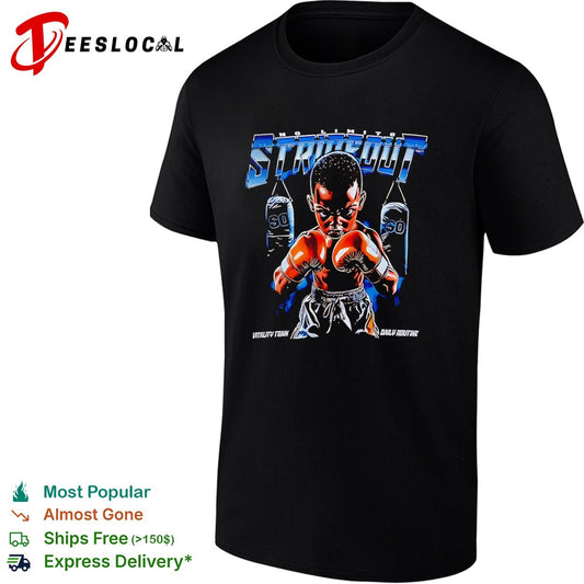 No Limits Strikeout Vitality Train Daily Routine Punching Bag Boxing Combat shirt