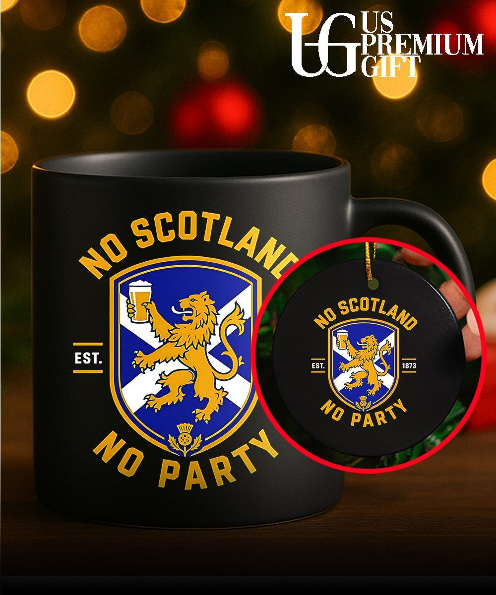 No Scotland No Party Est 1873 Football shirt