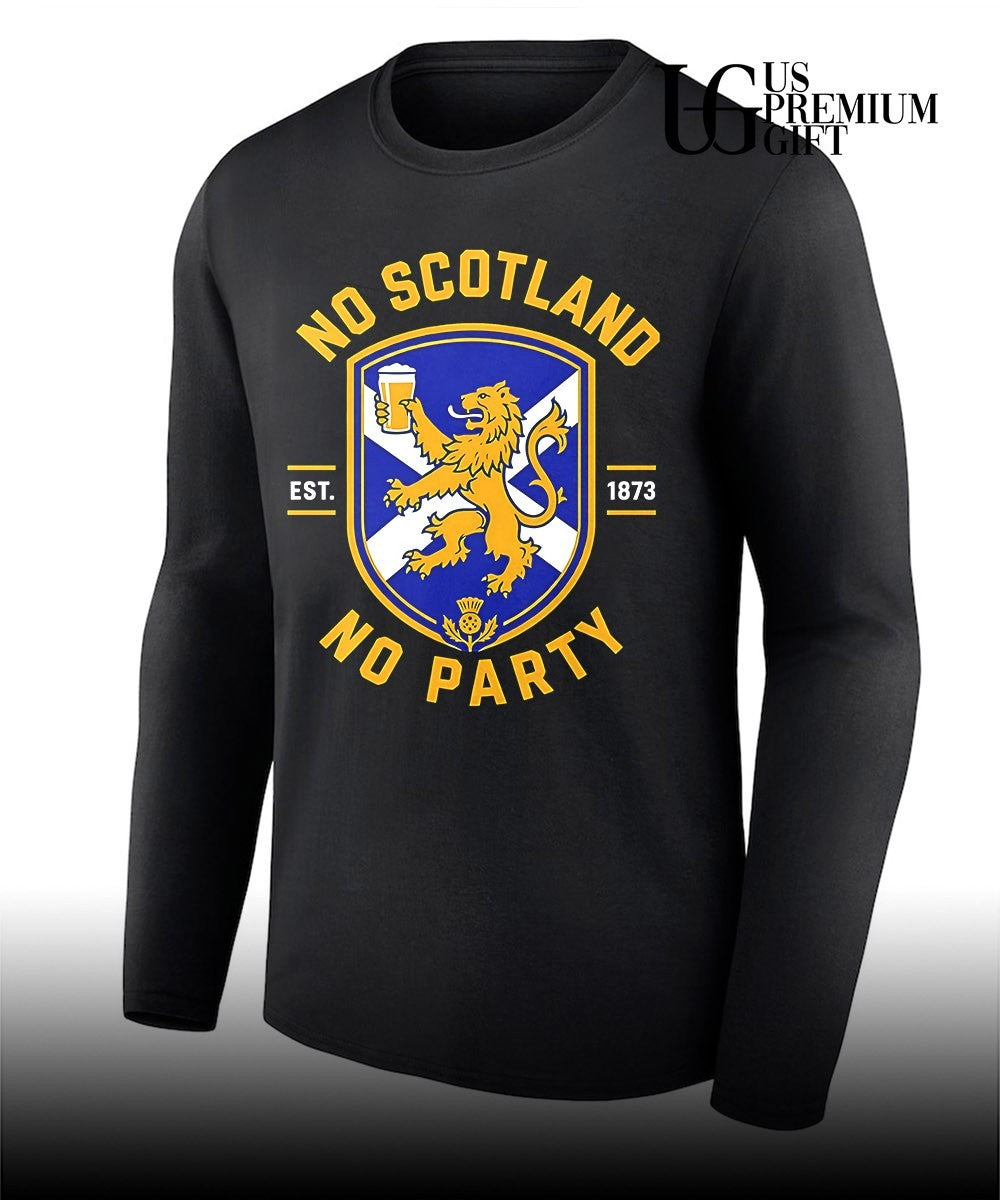No Scotland No Party Est 1873 Football shirt