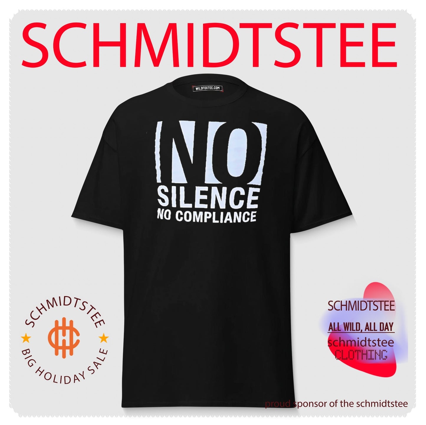 No Silence No Compliance protest activism shirt