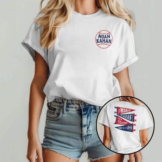 Noah Kahan Chicago IL Event Shirt At Wrigley Field In Chicago IL On July 14 15 2026 T Shirt