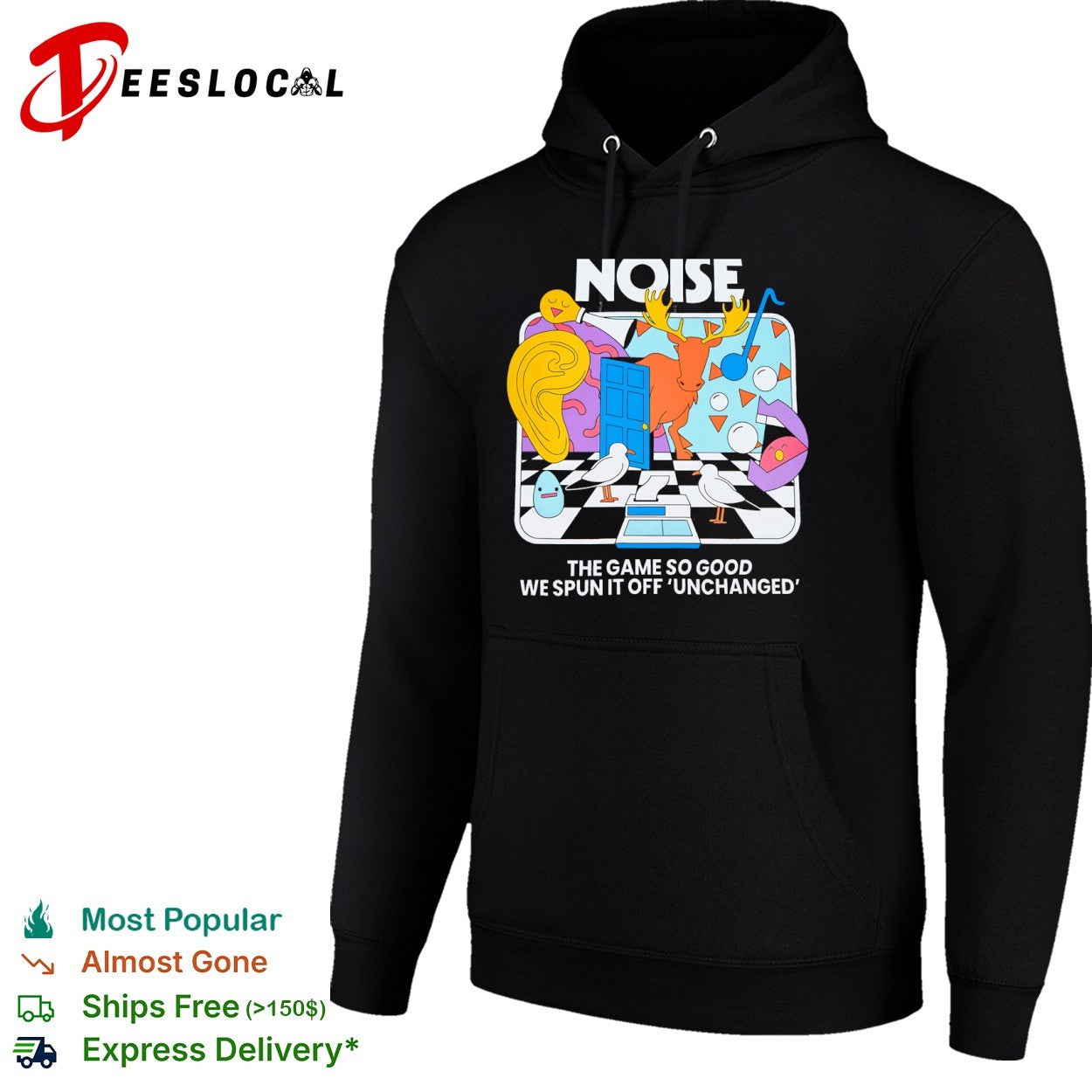 Noise the game so good we spun it off unchanged shirt