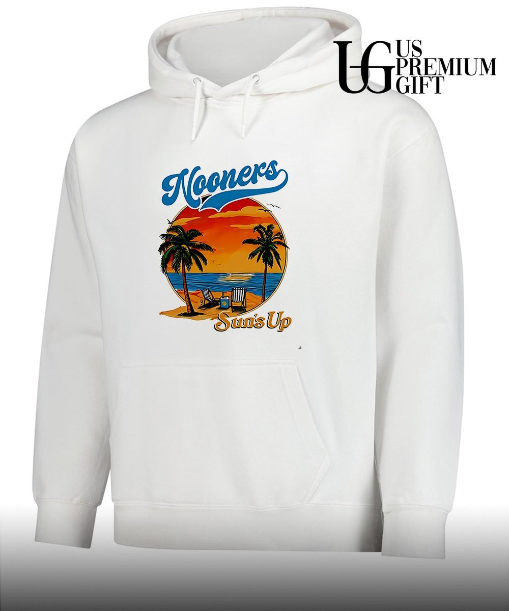 Nooners Sun’s Up Beach Sunset shirt