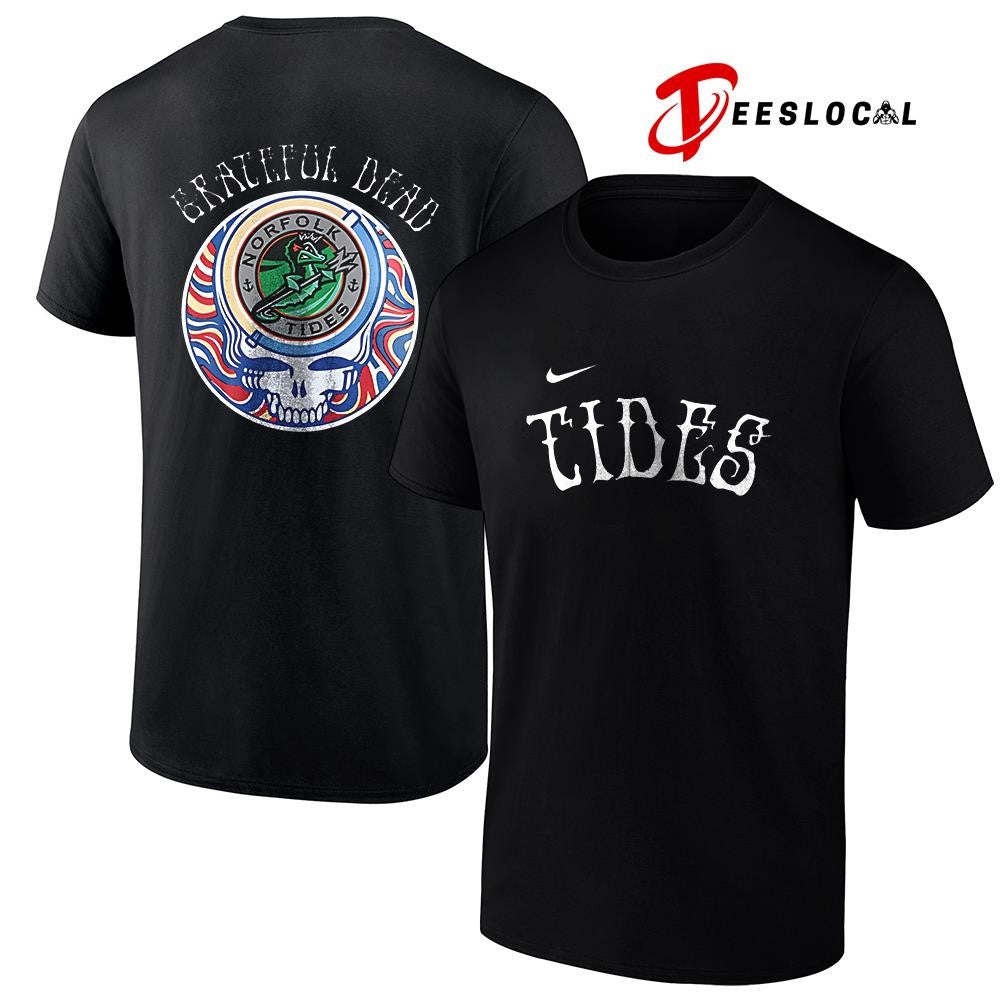 Norfolk Tides x Grateful Dead Triple A logo shirt