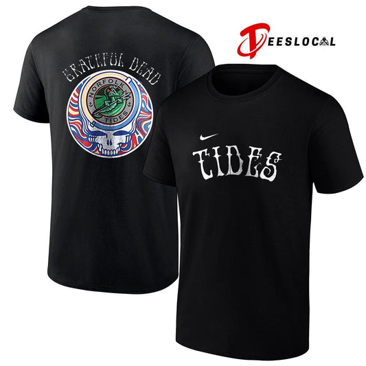 Norfolk Tides x Grateful Dead Triple A logo shirt