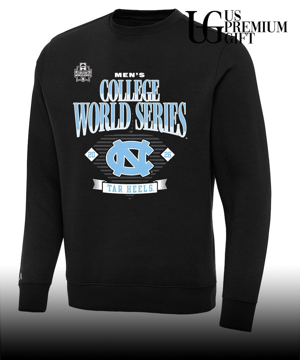 North Carolina Tar Heels 2026 NCAA Baseball Men’s College World Series T-shirt