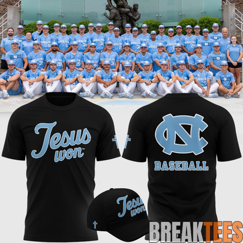 North Carolina Tar Heels JESUS WON T-Shirt